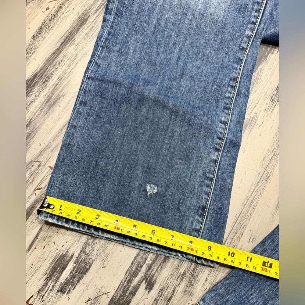 Ed Hardy Men’s Distressed Blue Denim Jeans Y2K new without tags - Picture 10 of 14